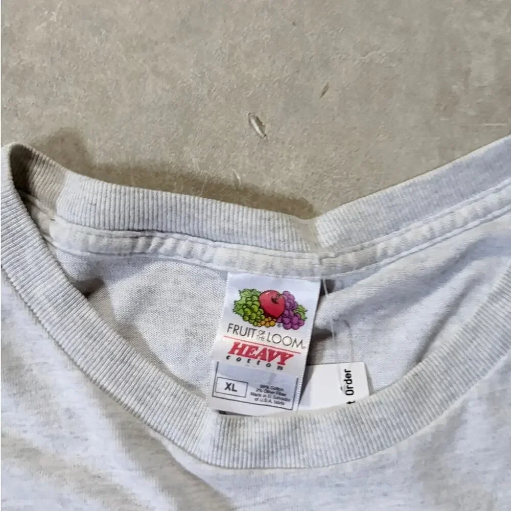 2000s Vintage General Motors Auto Show Heather Grey T Shirt -XL